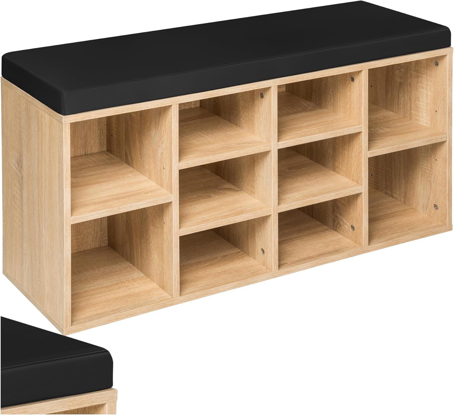 TecTake® Meuble Chaussures Meuble de Rangement Moderne Meuble d'entrée pour Max. 10 Paires 103,5x48x30 cm, Rangement Chaussures Gain de Place idéal Entrée, Chambre, Dressing Rangement Chaussure