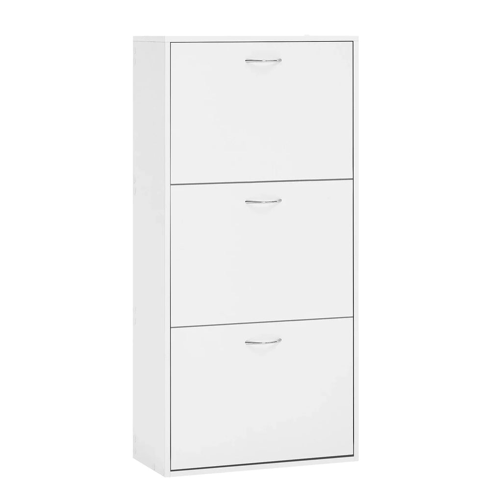 Meuble Chaussures Design 3 Tiroirs Basculants | Vertical 118cm