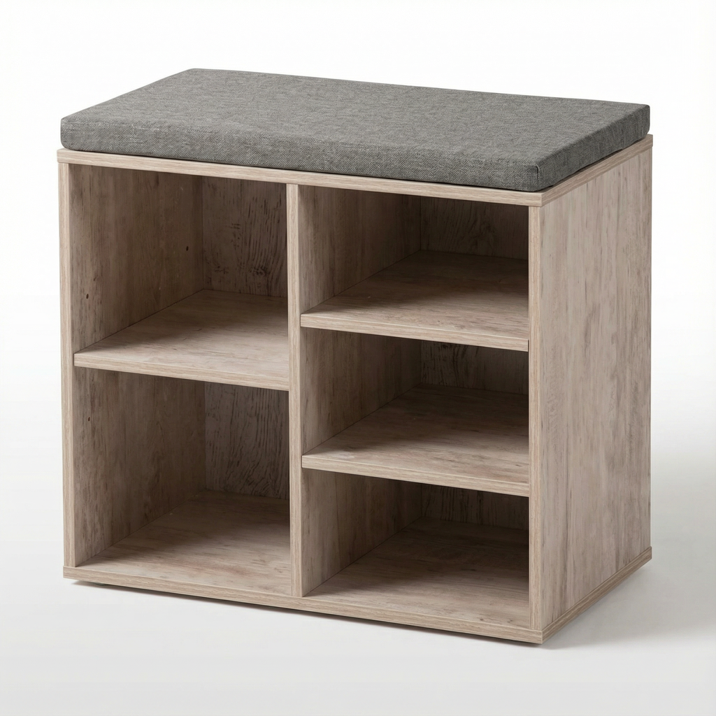 Meuble Chaussures 50cm Banc Coussin