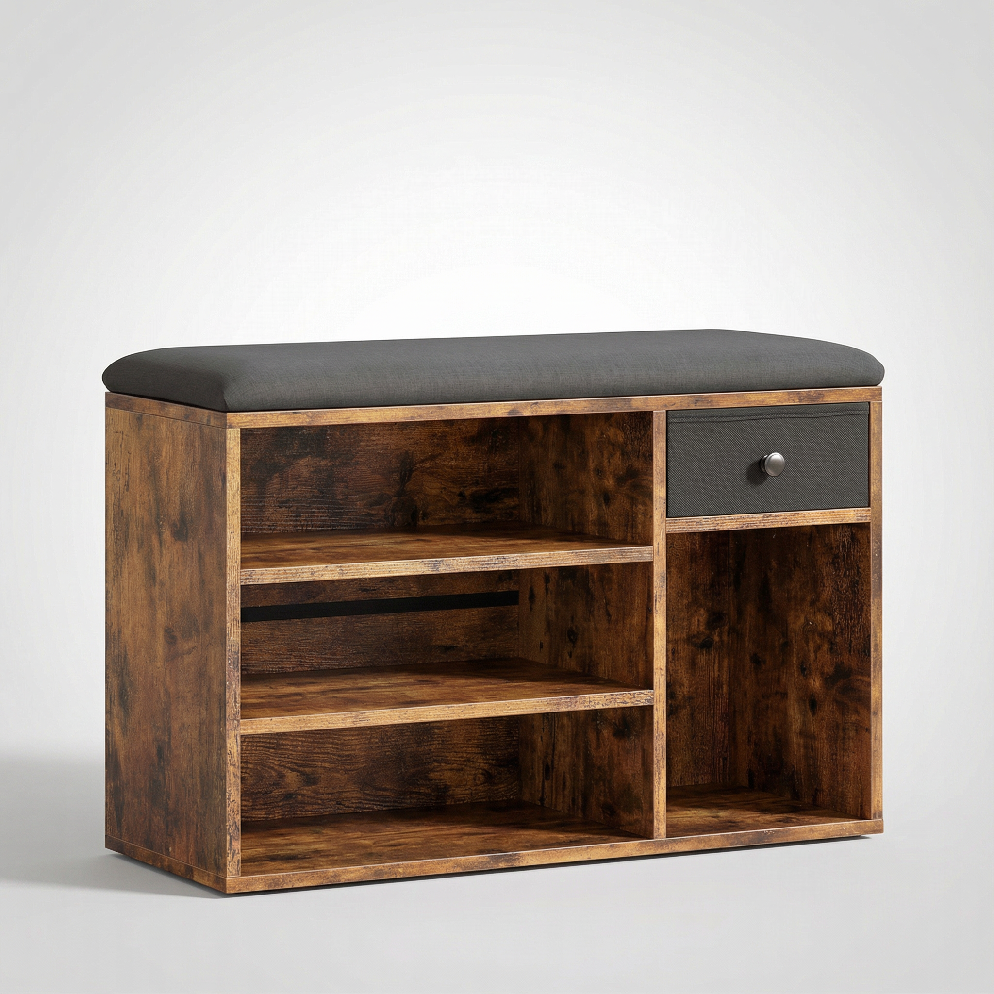 meuble a chaussure banc en bois entree